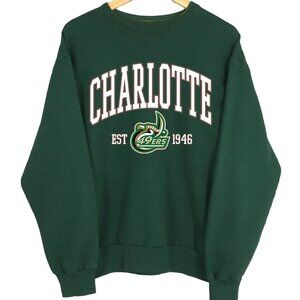 NCAA Charlotte 49ers Varsity Teams Retro Shirt Sweater Sweatshirt